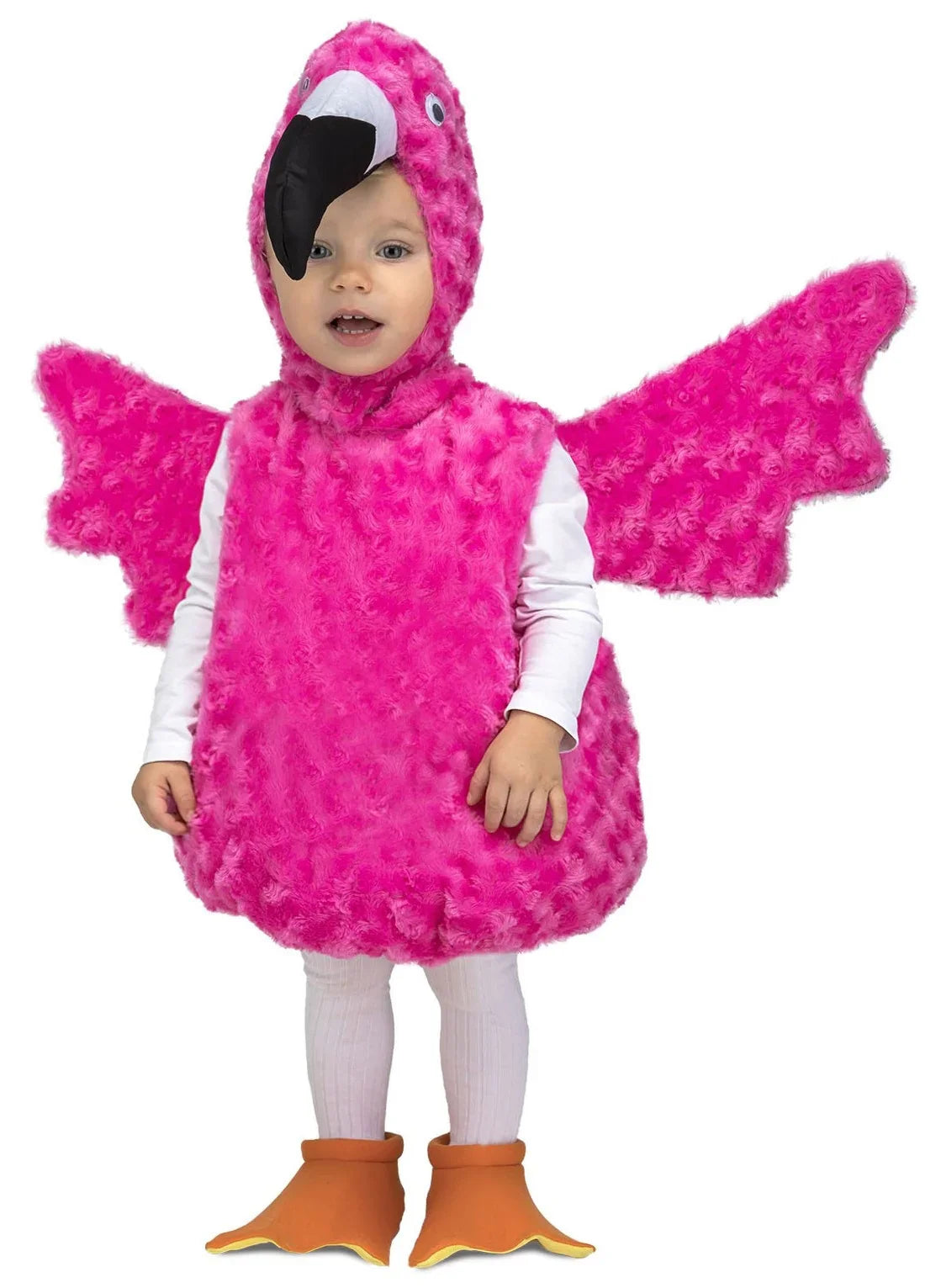 Disfraz de Flamenco Rosa de Peluche para Bebé Animales Infantiles Viving